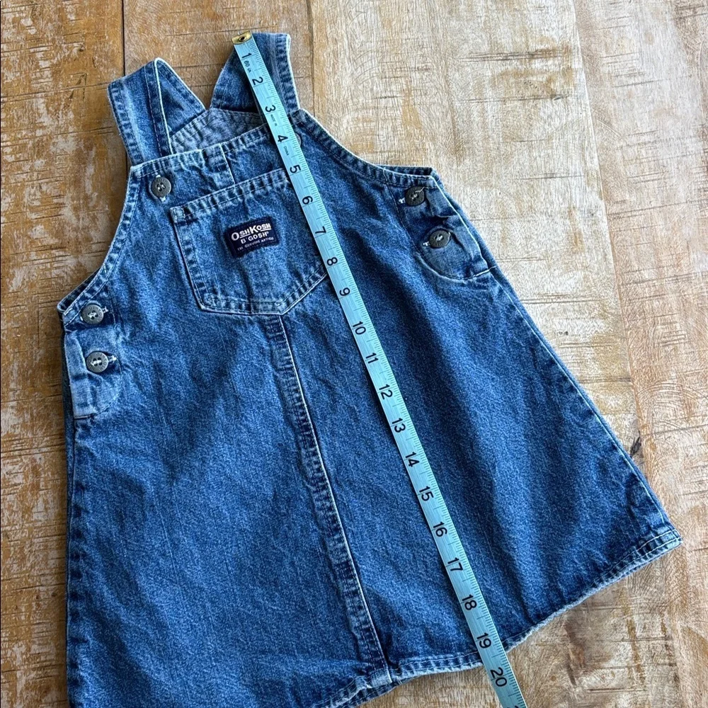 VTG Oshkosh denim jumper 4t